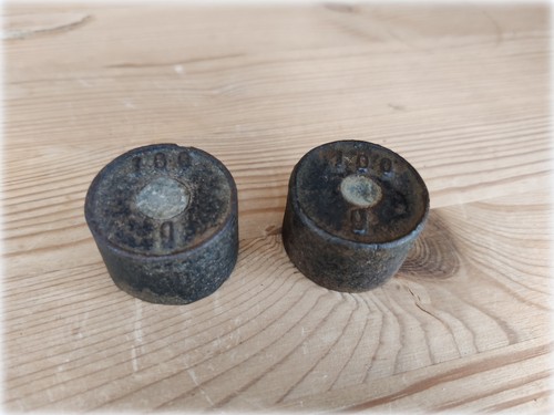 2er set gewichte 100 gr - 2er,
