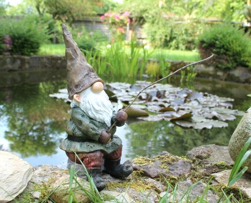 Zwerg angler gartenzwerg angel - zwerg,