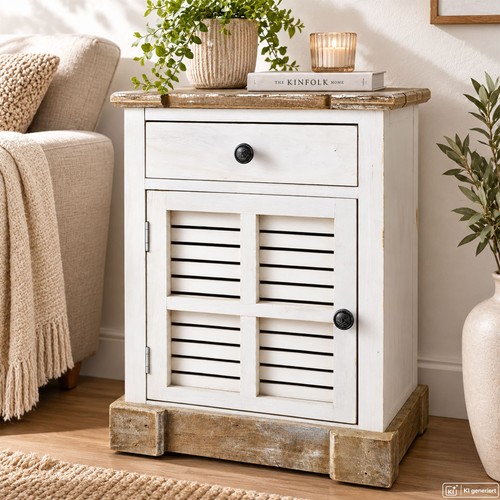 Nachttisch nachtschrank shabby - nachttisch,