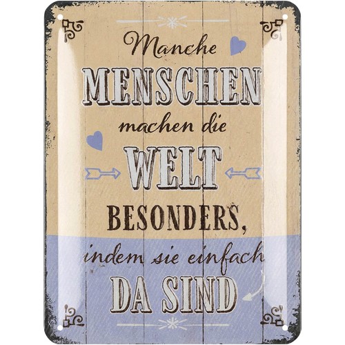 Retro blechschild lustige - blechschild,,