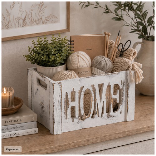 Aufbewahrungsbox home schabby - aufbewahrungsbox,