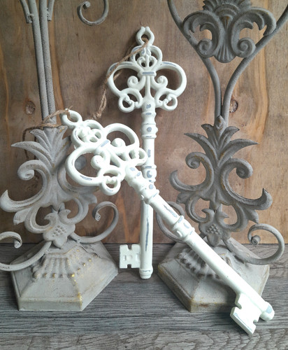 Shabby look schlüssel xxl - look,