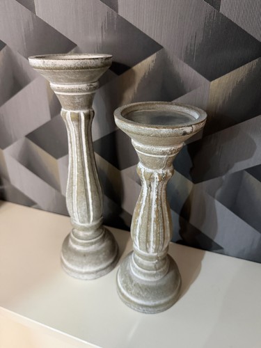 Kerzenständer säule - 2x,