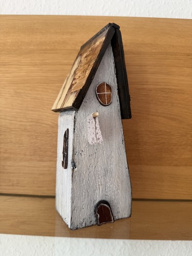 Holzdeko holzhäuschen - holzdeko,