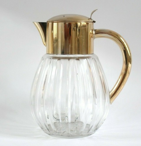 Vintage glaskaraffe glaskanne - glaskaraffe,