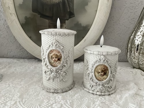 Shabby deko antikstil 2xled - deko,