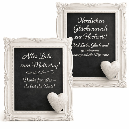 Kreidetafel holztafel deko - kreidetafel,