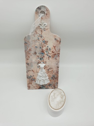 Shabby vintage deko - set, mit