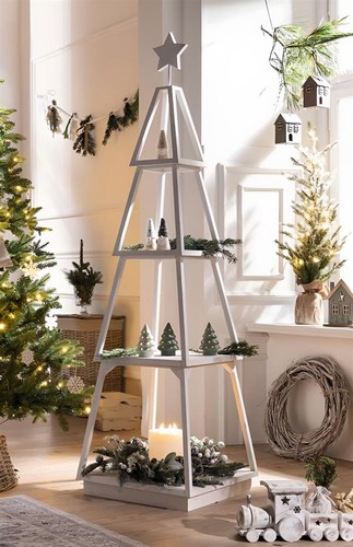 Holz regal pyramide - pyramide, dekotanne