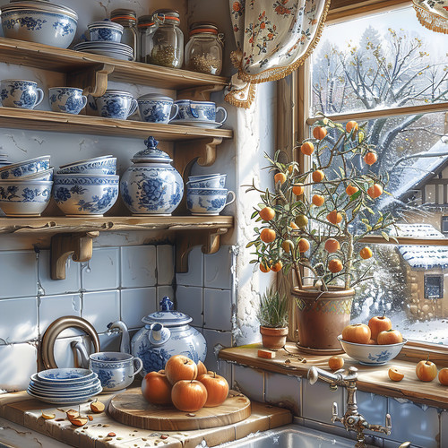 Deko bild vintage shabby - deko,