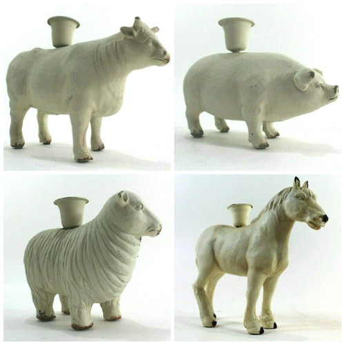 Kerzenleuchter schwein kuh - kerzenleuchter,