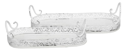 Tablett oval lang - , im